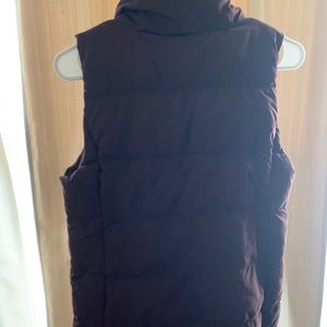 Maroon puffer vest